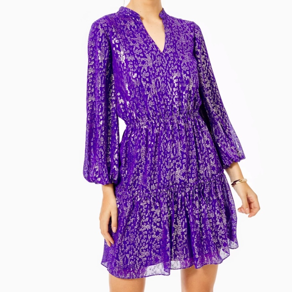 Joella Silk Dress Lily Pulitzer
